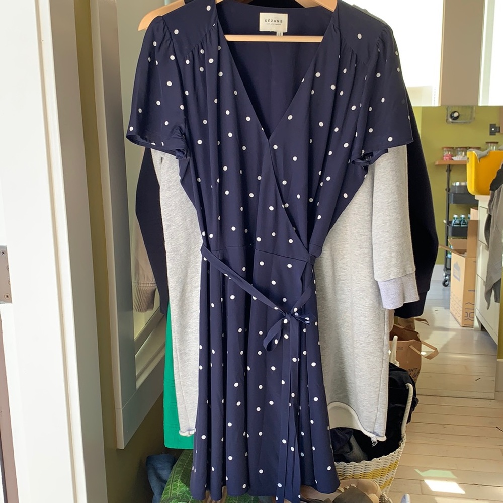 Sezane dress - 100% silk - size 42